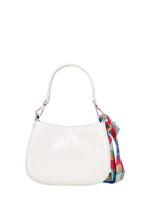 Borsa in pelle lucida LA CARRIE | GLOSS SMALLBIANCO